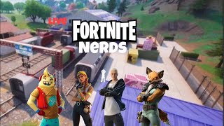 THE FORTNITE NERDS’ FIRST LIVE STREAM [upl. by Akibma252]