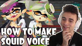 Designing The Splatoon Voice Audio Tutorial [upl. by Piefer]