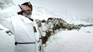 Indian National Anthem Instrumental ft Indian Army at Siachen Glacier HD [upl. by Yhtrod]