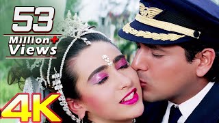 Yaad Sataye Teri Neend Churaye  Raja Babu Romantic Song in 4K Ultra HD  Govinda  Karisma Kapoor [upl. by Nehpets]