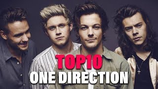 TOP 10 Songs  One Direction [upl. by Glynias]