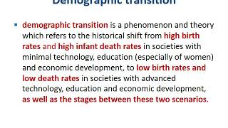 Demography and Vital statistics [upl. by Volpe]