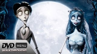 Tim Burtons Corpse Bride 2005 06 DvD Menu Walkthrough [upl. by Inness]