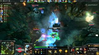 Mousesports vs Kaipi Game 3 DOTA 2 Bigpoint Battle  TobiWan [upl. by Aras]