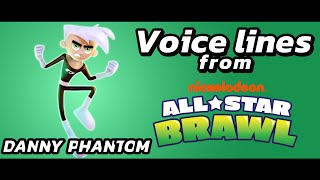 Danny Phantom  Voice Lines from Nickelodeon AllStar Brawl [upl. by Guenna]