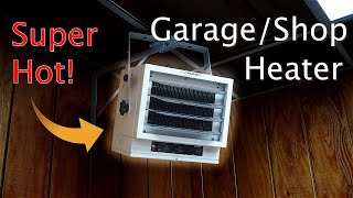 AWESOME HEATER FOR YOUR GARAGE  SHOP [upl. by Attiuqihc357]