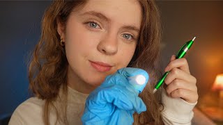 ASMR Fast amp Aggressive Cranial Nerve Exam 🤨 Medical Roleplay Roleplay [upl. by Magena]