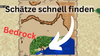 Schätze SOFORT finden in Minecraft Bedrock I Tutorial I 1194 I MCPEXboxPS4Nintendo Switch [upl. by Alyahc]