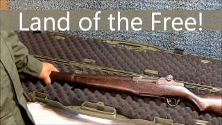 M1 Garand from the Civilian Marksmanship Program CMP Field Grade Rifle 3006 [upl. by Yasdnil]