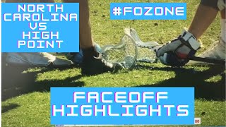 North Carolina vs High Point  Faceoff Highlights  Men’s Lacrosse  21621 [upl. by Vitoria137]