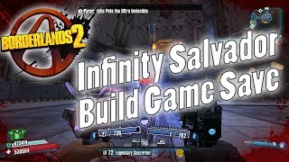 Borderlands 2  OP8 Infinity Build Gunzerker Game Save [upl. by Vonni]