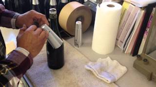 Instructional video  the finish packaging of sparkling wine [upl. by Zennie]