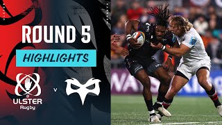 Ulster v Ospreys  Highlights  Round 5  URC 202425 [upl. by Oihsoy]