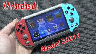 X7 PS Vita Clone 2021 Handheld What is Improved [upl. by Yale436]