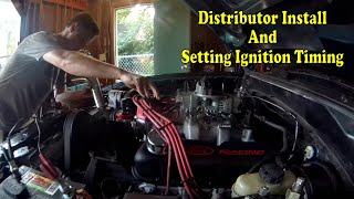 How to install MSD Distributor Ford Small Block 302 and 351W Mustang F150 [upl. by Ewart]