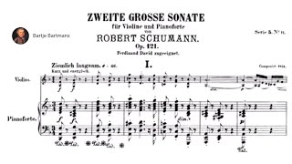 Robert Schumann  Violin Sonata No 2 Op 121 1851 [upl. by Bakerman]