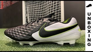 Nike Tiempo Legend 8 Elite FG  BlackWhite [upl. by Cassandra684]