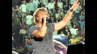 Bon Jovi In These Arms live from France 2010 [upl. by Natanoy]