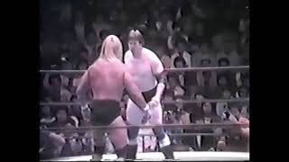 Stan Hansen vs Hulk Hogan 5 10 1981 [upl. by Belia]