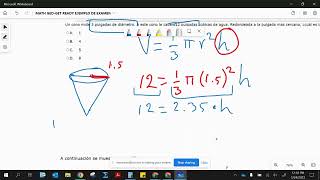 MATEMATICAS GED EJEMPLOS PARTE 3 [upl. by Bradford52]