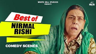 BEST OF NIRMAL RISHI  Punjabi Comedy Scenes [upl. by Ma]