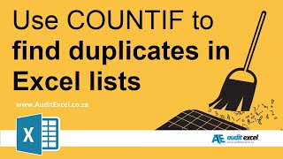 Identify Duplicates with a formula in Excel [upl. by Ailices]