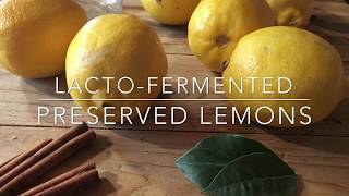 Carolyns Favorite Preserved Lemon Recipe SUPER EASY [upl. by Asirahc]