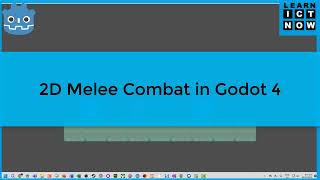 2D Melee Combat in Godot 4 using AnimationPlayer and Collision Shapes [upl. by Helene429]