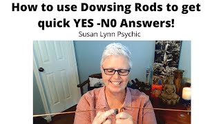 How to use Dowsing Rods to get quick YES  NO Answers Anyone can use dowsing rods [upl. by Gilges]