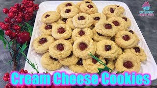 Cream Cheese Cookies  mysweetambitions [upl. by Bronk462]