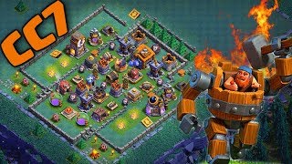 O MELHOR LAYOUT CC7 DE 2018 VILA DO CONSTRUTOR CLASH OF CLANS [upl. by Ener687]