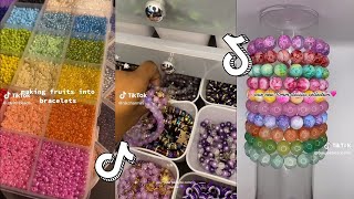 📿 Clay Bead Bracelet Making 💰 Small Business TikTok Compilation 84 [upl. by Eadie]