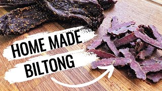 Homemade Venison Biltong Easy DIY Recipe [upl. by Annawak]