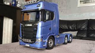 Tamiya Scania 770 features [upl. by Ehctav]