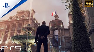 PS5 HITMAN 3  Paris France  Cinematic Run 4K 60fps [upl. by Einnaej164]