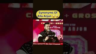 Different name of Allu Arjun  alluarjun pushpa2 statuspriest youtubeviralshorts funny [upl. by Ryhpez]