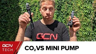 Mini Bike Pump Vs CO2 Inflator The Pros amp Cons [upl. by Zales636]