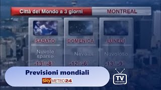 Sky Meteo 24  Previsioni mondiali 20102011 mattina [upl. by Jeannine467]