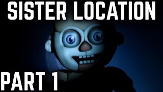 Five Nights at Freddys Sister Location Gameplay Walkthrough  FNAF 5 Night 12 Biddybab Jumpscare [upl. by Midian439]