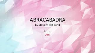 Abracadbra by Steve Miller Band  Easy Acoustic chords and lyrics [upl. by Abigail]