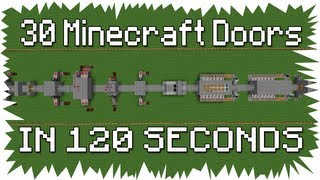 Minecraft 30 Doors in 120 Seconds [upl. by Filia96]