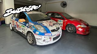 We Found a REAL JDM Toyota Vitz RS race car [upl. by Suiradel]