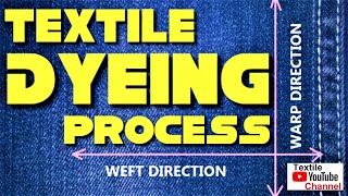 Textile Dyeing Process  Read Disclaimer statement in the description of this YouTube [upl. by Ardnola]