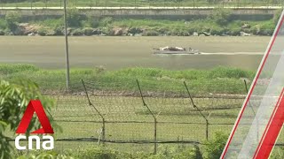 North Korean defector undetected for hours after swimming to South [upl. by Vern124]