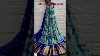 Chiffon brasso saree tamil [upl. by Enirehtahc]