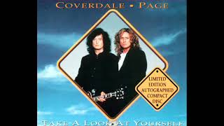 Coverdale Page 1993  Take A Look At Yourself Acoustic version [upl. by Auqinaj61]