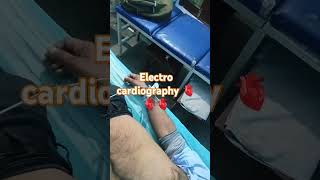 Electro Cardiographyin hospital of patientvairalvideo my you tube channel [upl. by Alec536]