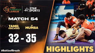 UMumba win against TamilThalaivas  ProKabaddionStar [upl. by Belia]