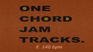 One Chord Jam Track Krautrock Motorik Beat E  140 bpm [upl. by Oderfigis687]