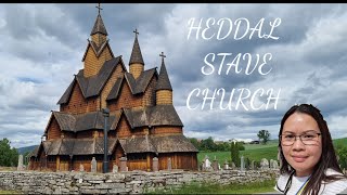 800 Hundra år Heddal Stavkyrka  The Heddal Stave Church in Norway  Eleonor Sweden vlog [upl. by Myrt615]